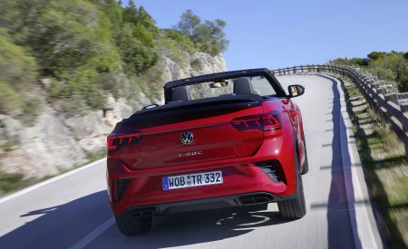 2022 Volkswagen T-Roc Cabriolet Rear Wallpapers 450x275 (6)