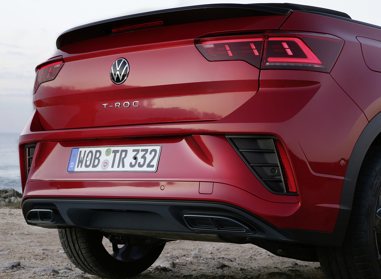 2022 Volkswagen T-Roc Cabriolet Rear Wallpapers (13)