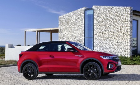 2022 Volkswagen T-Roc Cabriolet Side Wallpapers 450x275 (11)