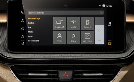 2022 Škoda Slavia Central Console Wallpapers 450x275 (58)