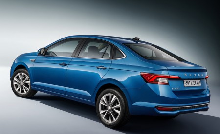 2022 Škoda Slavia Rear Three-Quarter Wallpapers 450x275 (36)