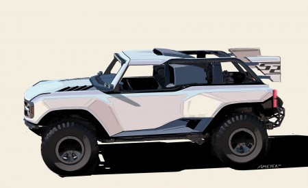 2023 Ford Bronco DR Design Sketch Wallpapers 450x275 (42)