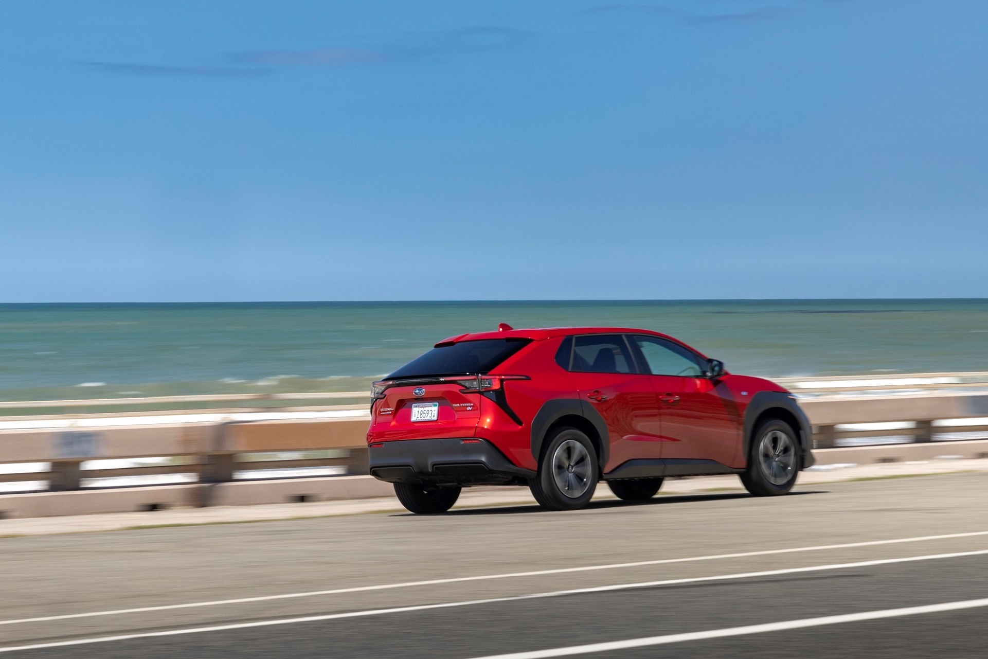 2023 Subaru Solterra Rear Three-Quarter Wallpapers (10)