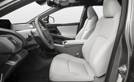 2023 Toyota bZ4X Limited (Color: Heavy Metal; US-Spec) Interior Front Seats Wallpapers 450x275 (22)