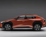 2023 Toyota bZ4X XLE (Color: Supersonic Red; US-Spec) Side Wallpapers 150x120 (5)