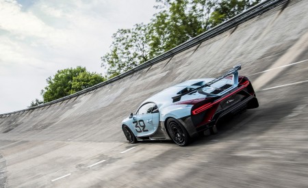 2021 Bugatti Chiron Pur Sport Grand Prix by BUGATTI Sur Mesure Rear Three-Quarter Wallpapers 450x275 (3)