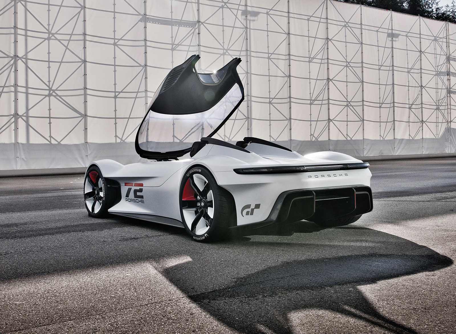 2021 Porsche Vision Gran Turismo Concept Rear Three-Quarter Wallpapers (7)