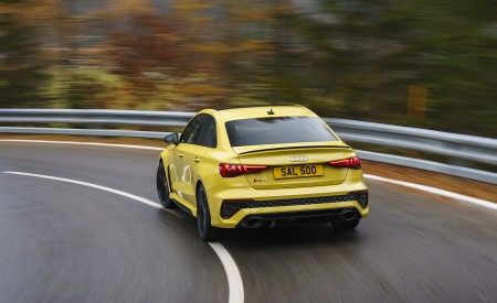 2022 Audi RS 3 Saloon Launch Edition (UK-Spec) Rear Three-Quarter Wallpapers 450x275 (10)