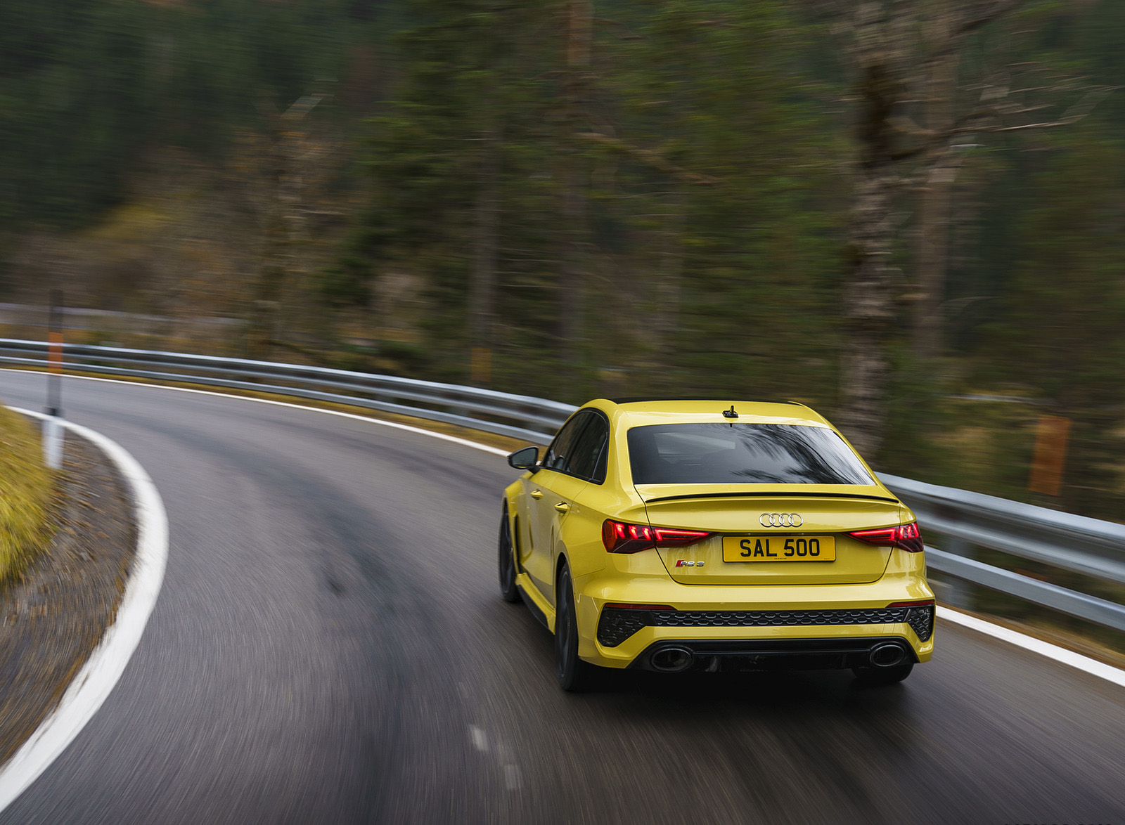 2022 Audi RS 3 Saloon Launch Edition (UK-Spec) Rear Wallpapers (13)