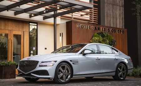 2022 Genesis G80 Front Three-Quarter Wallpapers 450x275 (116)