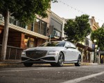 2022 Genesis G80 Front Three-Quarter Wallpapers  150x120