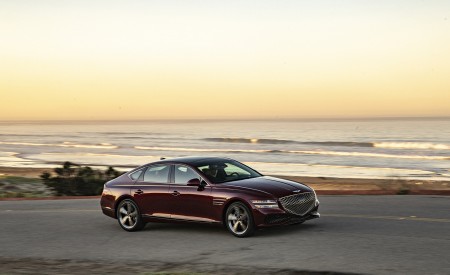 2022 Genesis G80 Front Three-Quarter Wallpapers  450x275 (7)