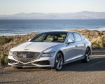 2022 Genesis G80 Front Three-Quarter Wallpapers 150x120