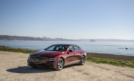 2022 Genesis G80 Front Three-Quarter Wallpapers 450x275 (62)