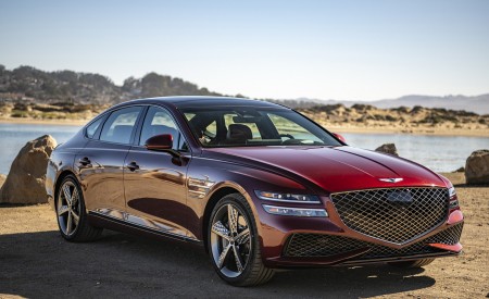2022 Genesis G80 Front Three-Quarter Wallpapers 450x275 (53)