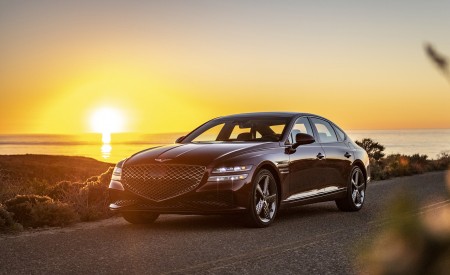 2022 Genesis G80 Front Three-Quarter Wallpapers 450x275 (38)