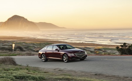 2022 Genesis G80 Front Three-Quarter Wallpapers 450x275 (8)