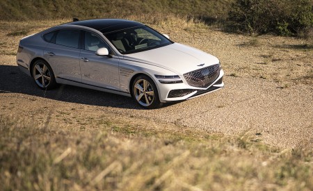 2022 Genesis G80 Front Three-Quarter Wallpapers  450x275 (105)