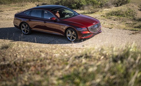 2022 Genesis G80 Front Three-Quarter Wallpapers 450x275 (40)