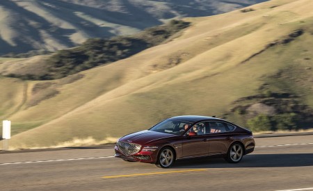 2022 Genesis G80 Front Three-Quarter Wallpapers 450x275 (22)