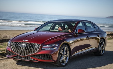 2022 Genesis G80 Front Three-Quarter Wallpapers 450x275 (55)