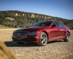 2022 Genesis G80 Front Three-Quarter Wallpapers 150x120 (41)