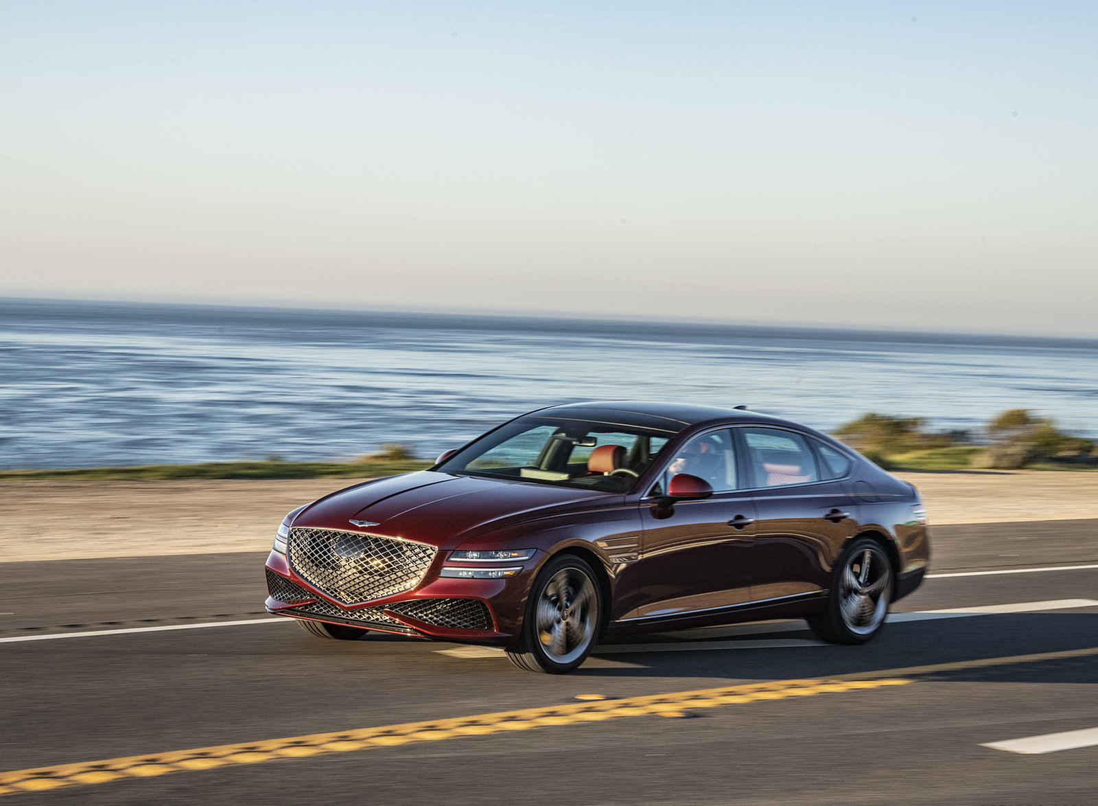 2022 Genesis G80 Front Three-Quarter Wallpapers (15)