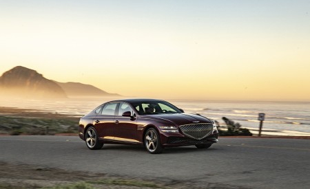 2022 Genesis G80 Front Three-Quarter Wallpapers  450x275 (9)