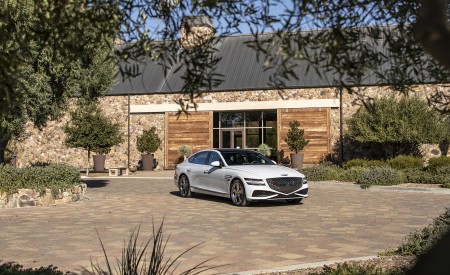 2022 Genesis G80 Front Three-Quarter Wallpapers 450x275 (112)