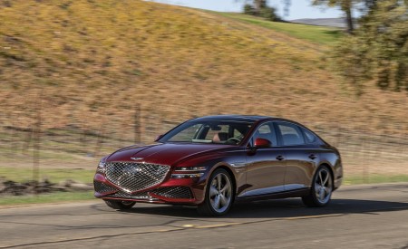 2022 Genesis G80 Front Three-Quarter Wallpapers 450x275 (33)