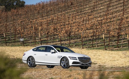 2022 Genesis G80 Front Three-Quarter Wallpapers 450x275 (108)