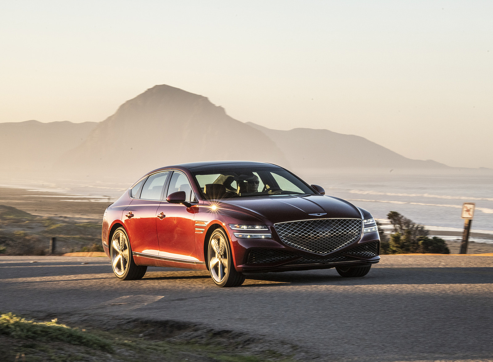 2022 Genesis G80 Front Three-Quarter Wallpapers (5)