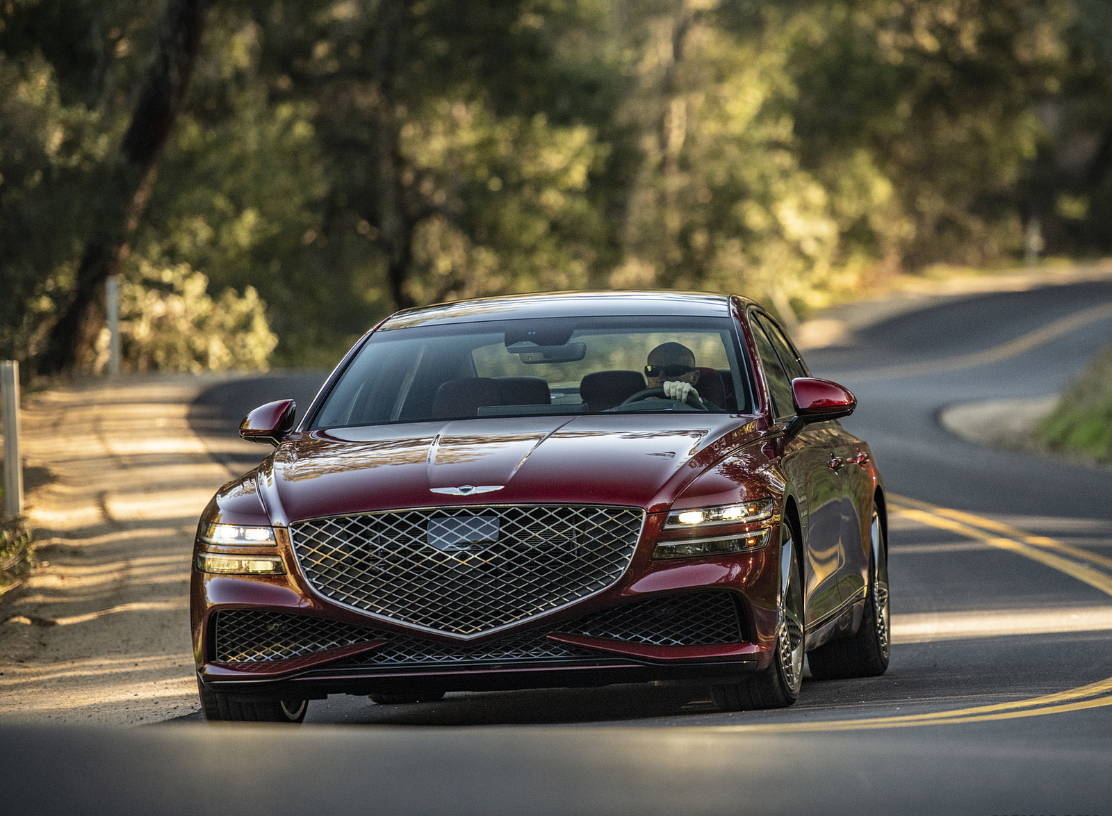 2022 Genesis G80 Front Wallpapers (1)
