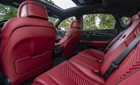 2022 Genesis G80 Interior Rear Seats Wallpapers 450x275 (98)