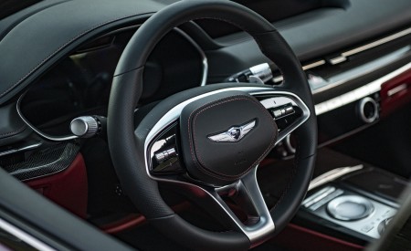 2022 Genesis G80 Interior Steering Wheel Wallpapers 450x275 (76)