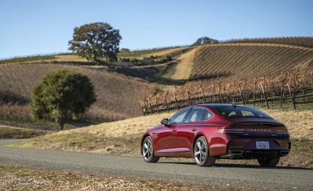 2022 Genesis G80 Rear Three-Quarter Wallpapers 450x275 (35)