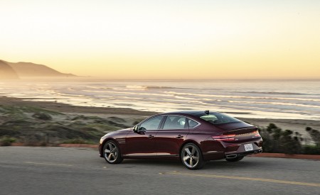 2022 Genesis G80 Rear Three-Quarter Wallpapers 450x275 (12)