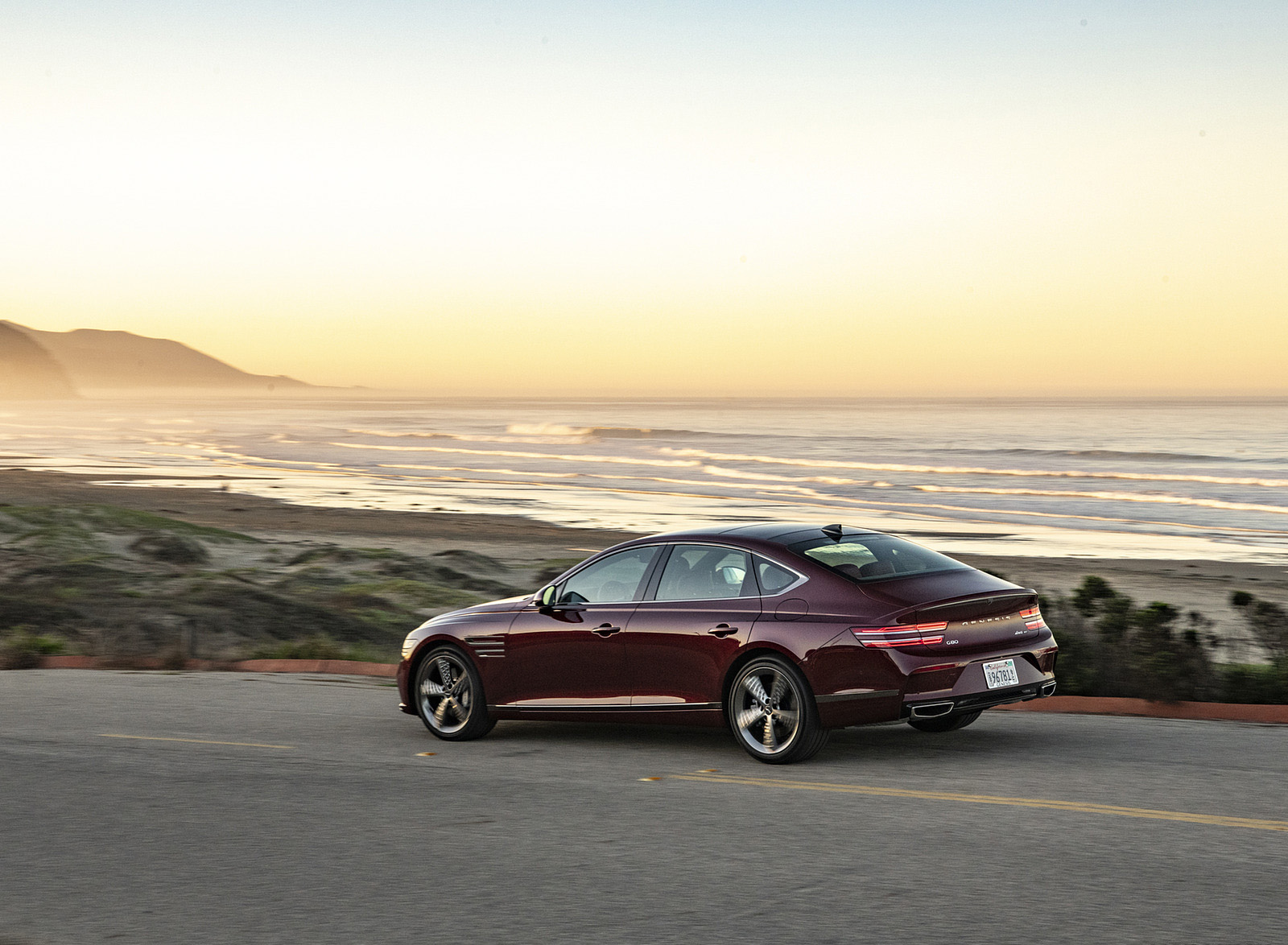 2022 Genesis G80 Rear Three-Quarter Wallpapers (12)