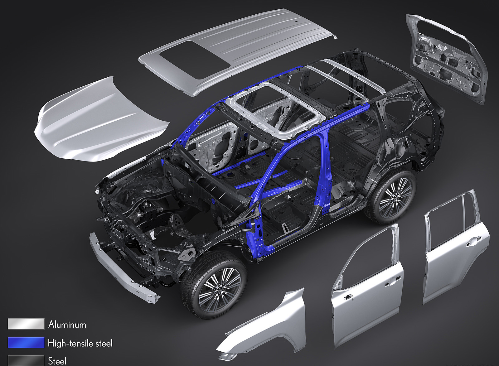 2022 Lexus LX 600 Body Wallpapers #51 of 73