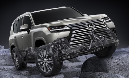 2022 Lexus LX 600 Drivetrain Wallpapers 450x275 (49)