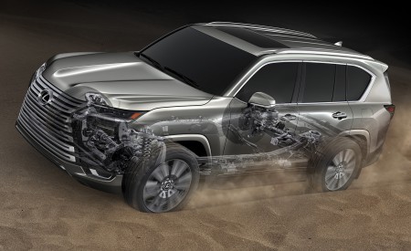 2022 Lexus LX 600 Drivetrain Wallpapers 450x275 (46)
