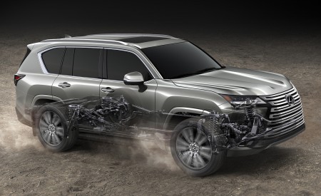 2022 Lexus LX 600 Drivetrain Wallpapers 450x275 (47)