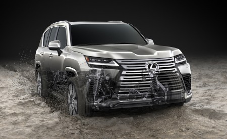 2022 Lexus LX 600 Drivetrain Wallpapers  450x275 (48)