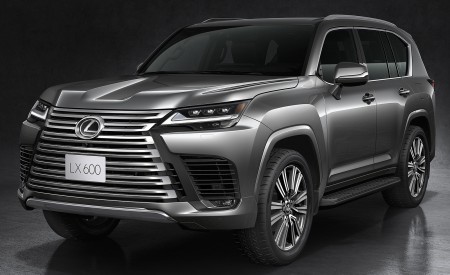 2022 Lexus LX 600 Front Three-Quarter Wallpapers  450x275 (3)