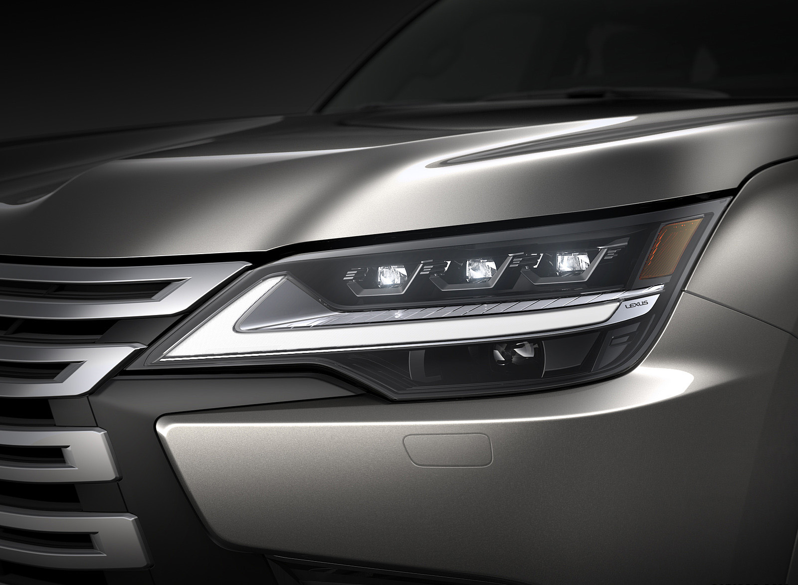 2022 Lexus LX 600 Headlight Wallpapers (13)