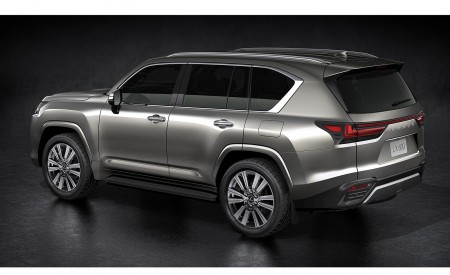 2022 Lexus LX 600 Rear Three-Quarter Wallpapers 450x275 (10)
