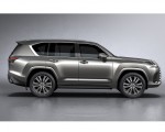 2022 Lexus LX 600 Side Wallpapers 150x120