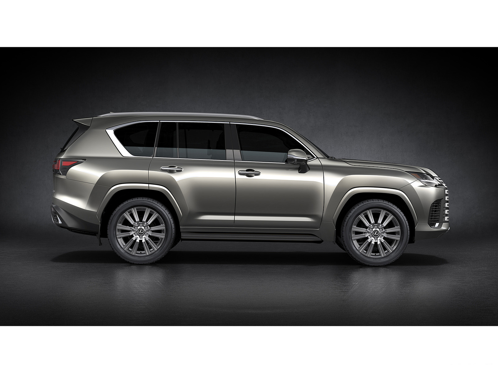 2022 Lexus LX 600 Side Wallpapers (12)