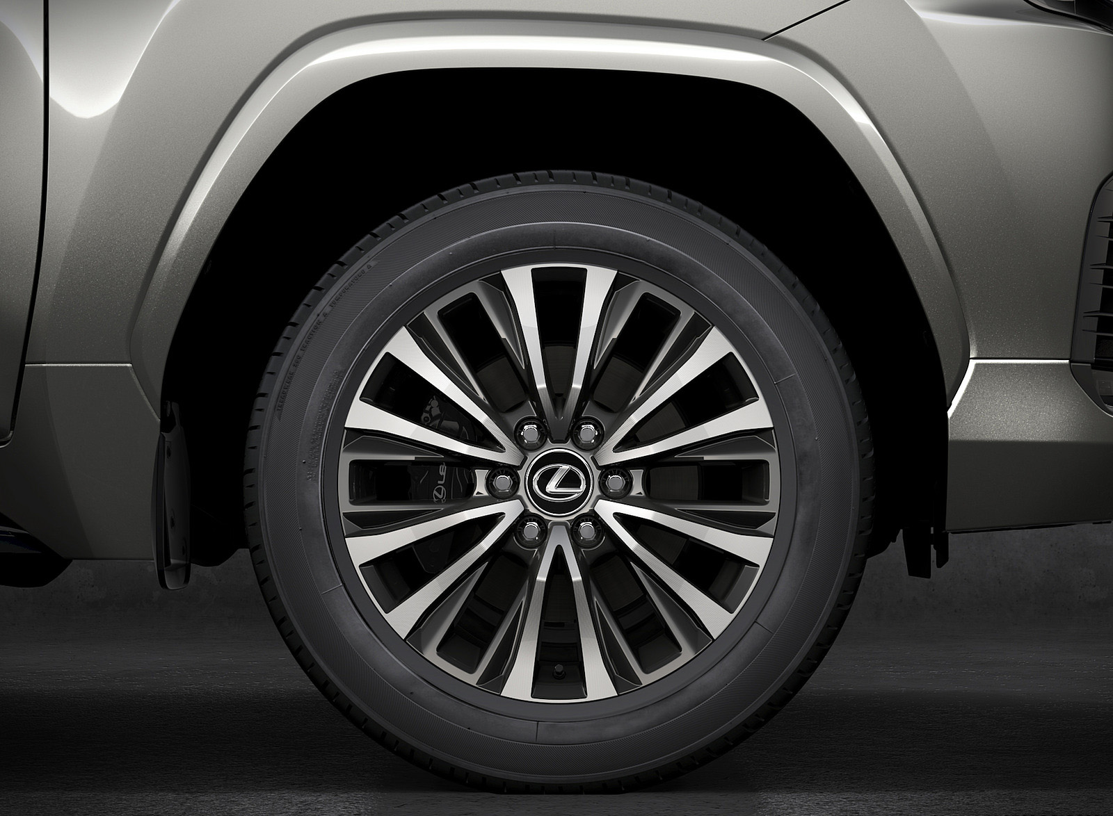 2022 Lexus LX 600 Wheel Wallpapers (15)