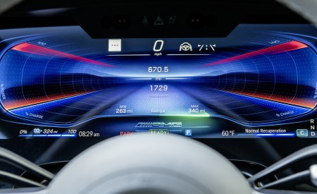 2022 Mercedes-AMG EQS 53 4MATIC+ (Color: Diamond White Bright) Digital Instrument Cluster Wallpapers 450x275 (75)